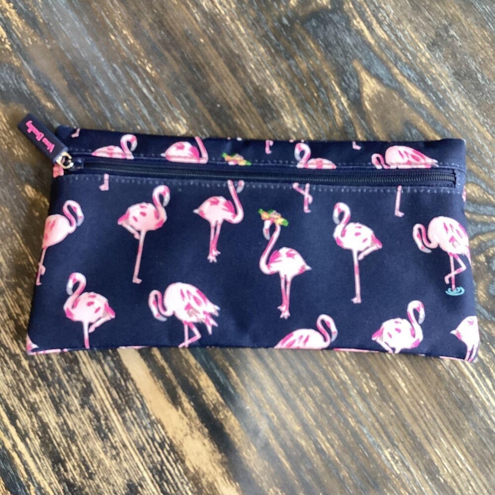 Vera Bradley Flamingo Fiesta Pencil Pouch